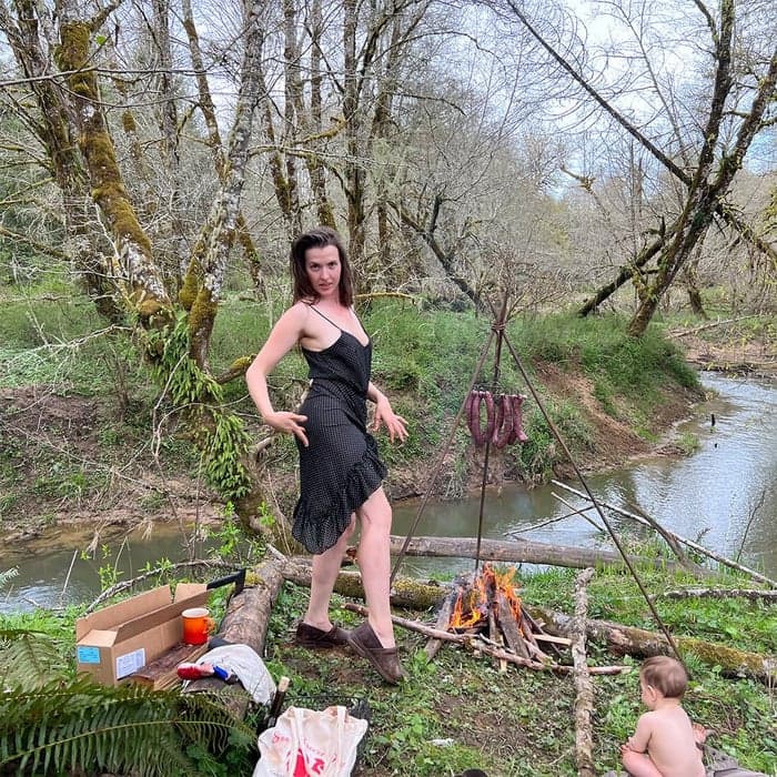 Campfire on the Creek