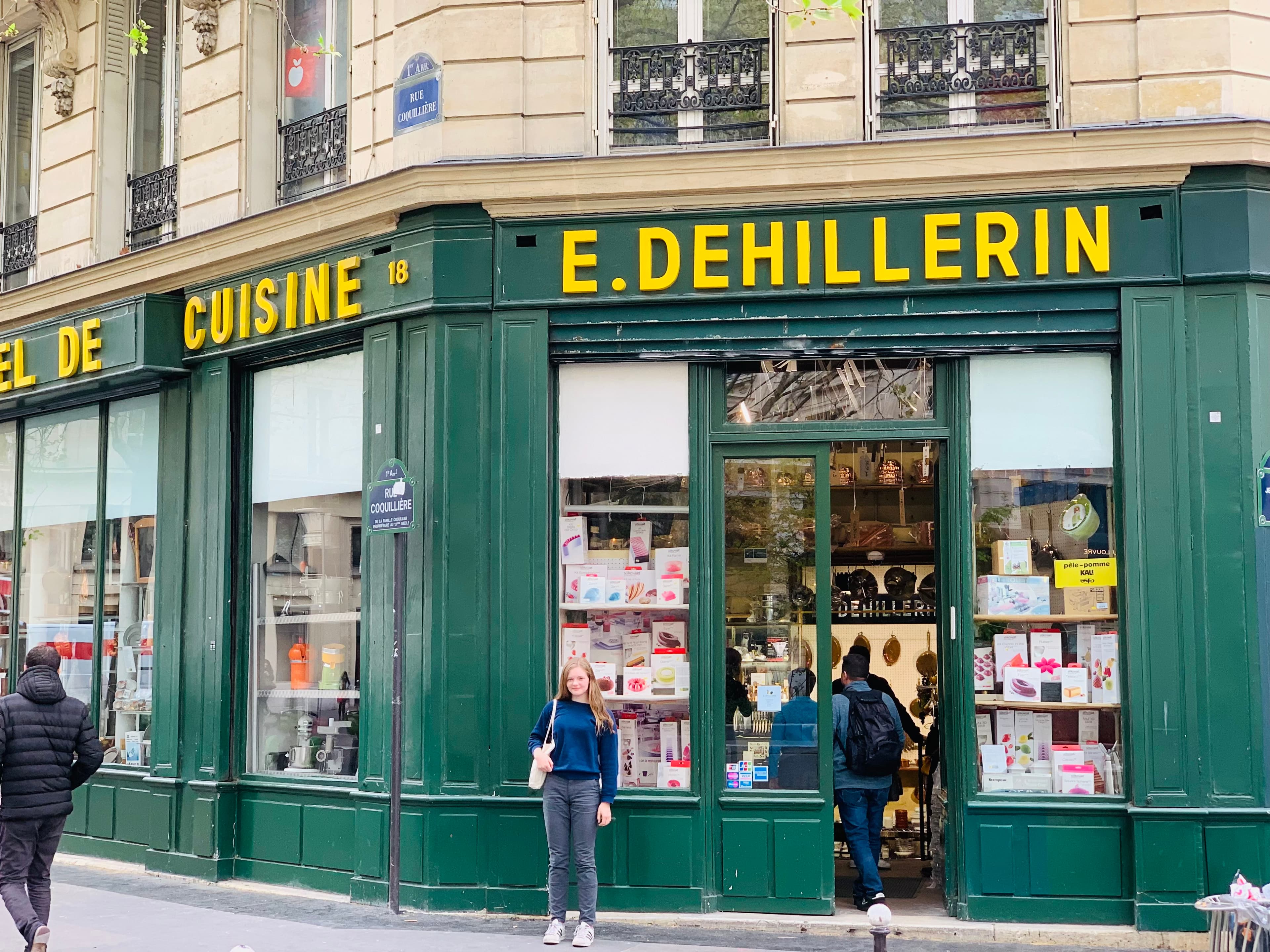 E. Dehillerin cookware shop in Paris
